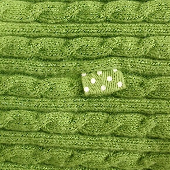 WOMENS JONES NEW YORK SIGNATURE VNECK SWEATER, 3/4 SLEEVE, PERIDOT GREEN, SIZE L - Picture 7 of 7